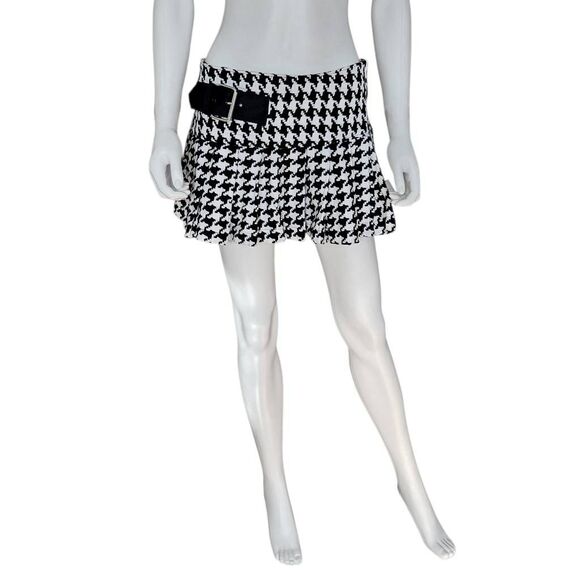 vintage super low fat goth low-rise mini skirt - Picture 2 of 6